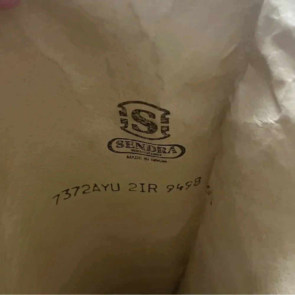 SENDRA Women's‎ Tan Leather Tall Riding Boots Size 6.5 | EUC
